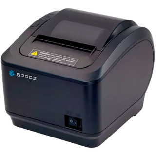 Принтер чеков SPACE Sonic (80мм, 260мм/с, USB, Ethernet, RS-232, черный)